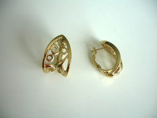 Orecchini lunghi Pierre GO oro