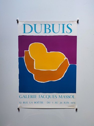 Fernand dubuis affiche - dubuis,