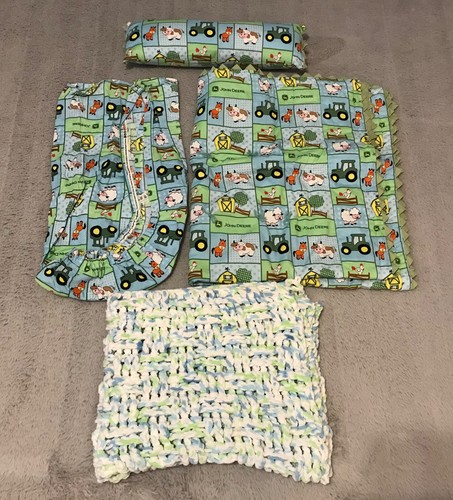 Set letto culla asilo trattore