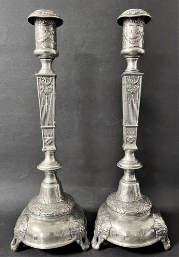 Coppia antichi candelabri - di,