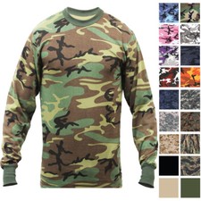 T-shirt mimetica manica lunga