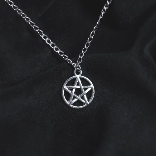 Collana pentacolo stella - collana,