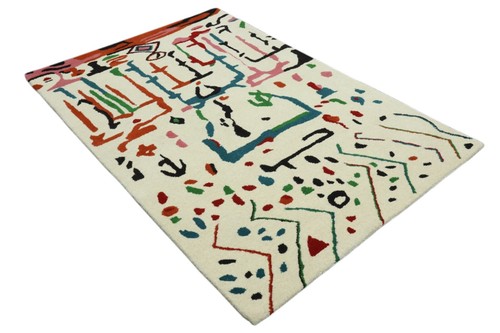Tappeto lana 120x180 beige - lana,