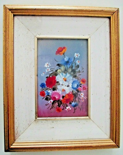 Quadro olio 10x15cm - , volpi