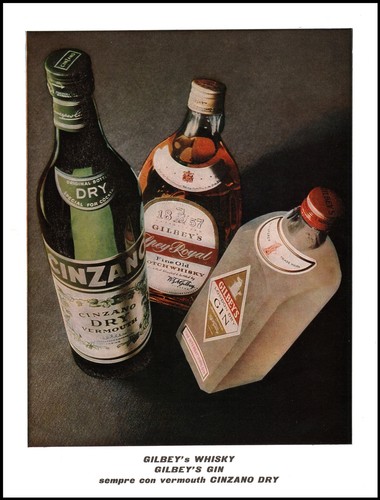 Pubbicita 1956 gilbey - pubbicita',
