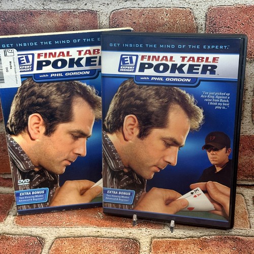 Final table poker dvd used - table,