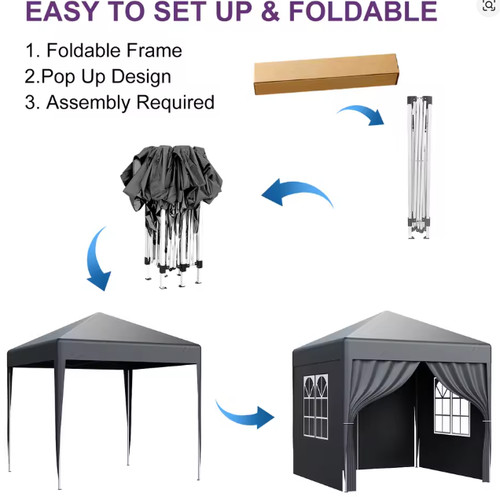 Tenda gazebo pop loefme - tenda,