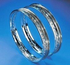 COPPIA CERCHI CROMATI X MOTO