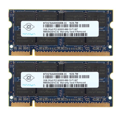 Nanya gb pc2 5300 - 2x, pc2-5300