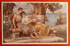 CARTOLINA INNAMORATI ANTICA ROMA N°1 ( C 96 )