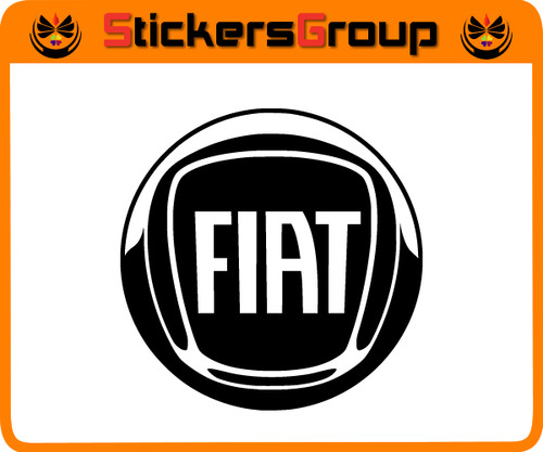 Adesivo logo fiat per - fiat,