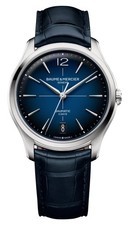 Orologio Uomo Baume & Mercier Clifton Baumatic Automatico Pelle Blu Data M0A10771