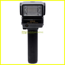 Flash a torcia universale Sunpak Auto 555 Thrystor per fotocamere Reflex. GN 45