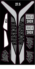 Mtb adesivi forcella rockshox - adesivi,
