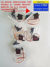 5x SERVO MOTORE MG90S 2.2KG