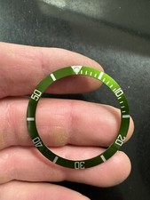 Rolex Lunetta Bezel ghiera Submariner green verde 50th nuova new
