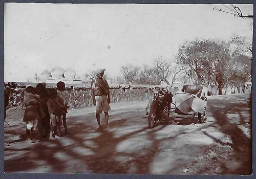 Motorbike with sidecar fault - motorbike,