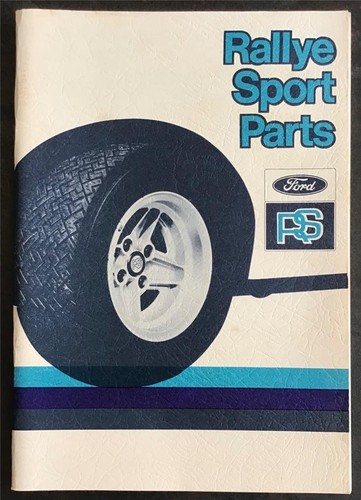 Catalogo ricambi auto - ford, rs