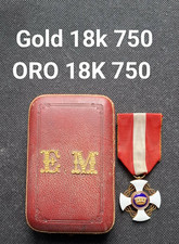 Medaglia oro 18k cavaliere