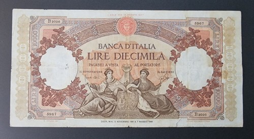Diecimila 10000 lire - 10000,