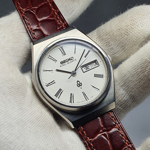 Seiko vintage king quartz - vintage, quartz"