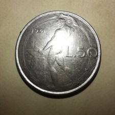 50 Lire Repubblica Italiana