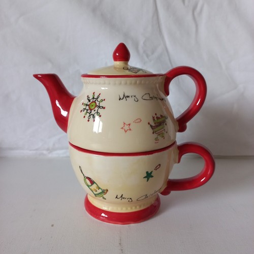 Teiera con tazza tisaniera
