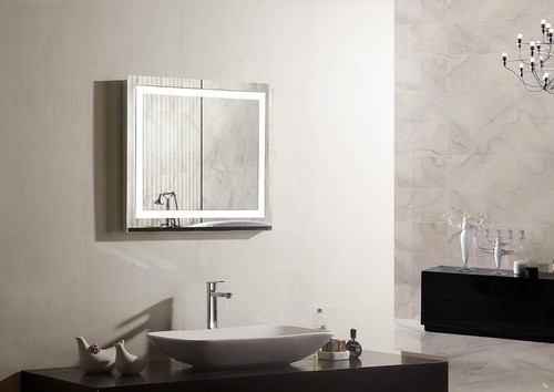 Specchio bagno led roma - specchio,