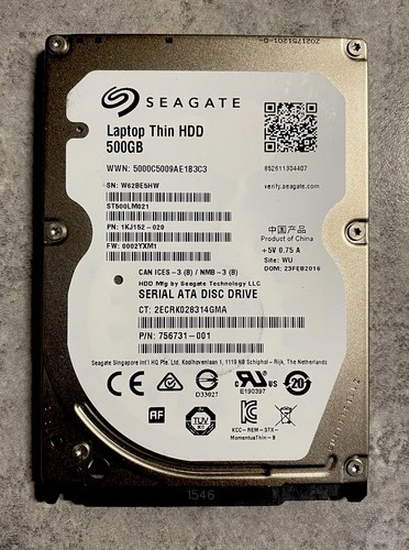 Seagate momentus thin 500gb - thin,