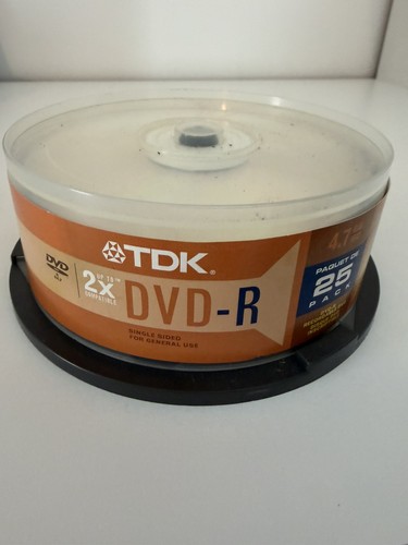Tdk dvd 7gb confezione da - 4.7gb,