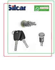 CILINDRETTO BLOCCHETTO  SERRATURA PORTELLO  PER FIAT PANDA DAL 2012 CON 2 CHIAVI
