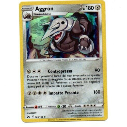 Aggron 089 159 - 089/159, rara