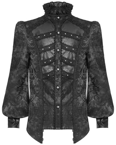 Camicia elegante jacquard - , con