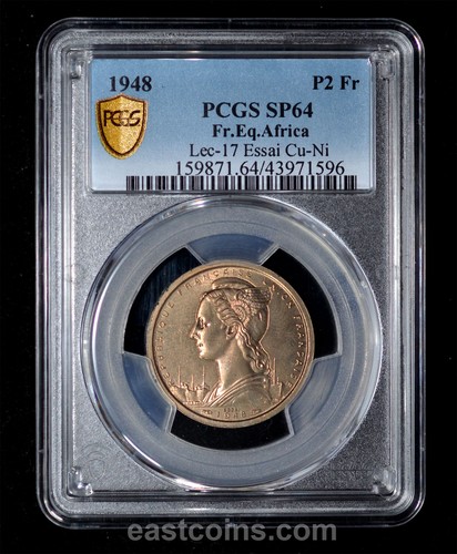 Pcgs sp64 1948 africa - sp64,