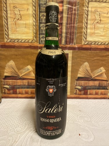 Vino 1968 rosso riserva saleri - vino,
