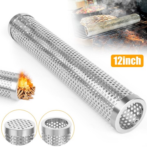 Tubo affumicatore pellet legna - affumicatore,