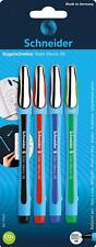 Schneider Slider Memo Xb Set di penne a sfera - Confezione da 4