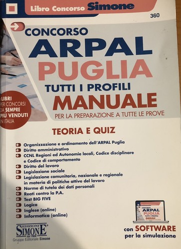 Manuale concorso arpal - manuale,