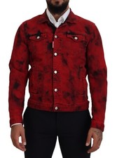 DSQUARED2 Giacca Rosso Nero