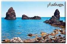 MAGNETE CALAMITA FRIGO FRIDGE MAGNET SICILIA MARE CATANIA ACITREZZA FARAGLIONI