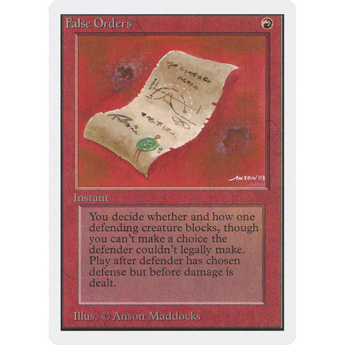 Mtg ordini falsi - \\>>,