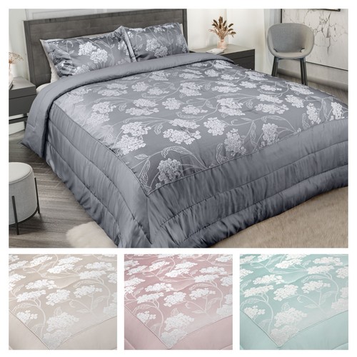 Set copriletto 3pz trapuntato - set,