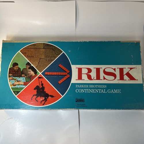 Risk game 1968 - game,