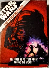 STAR WARS Poster Playing Cards Cartamundi USA - Carte da gioco mai usate