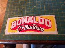 ADESIVO STICKER VINTAGE kleber bonaldo crossteam