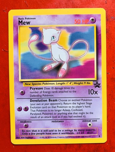 Lotto carte pokemon mew - lotto,