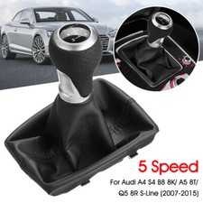 Leather Gear Knob For Audi A5