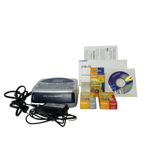 Casio dvd stampante - casio, cw-75