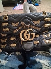 Gucci Black Leather