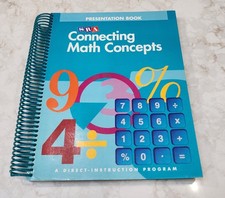SRA CONNECTING MATH CONCEPTS - BRIDGE TEACHER'S Edition McGraw Hill 2003 NEW